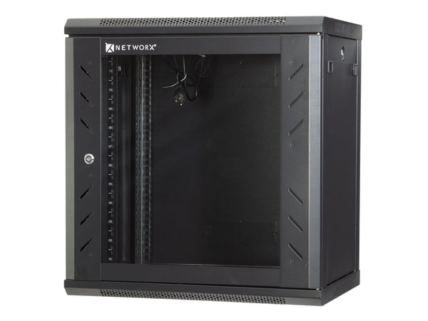 Networx WMC-S101-18U 18U Wall Mount Cabinet - 101 Series, 18 Inches Deep, Flat Packed