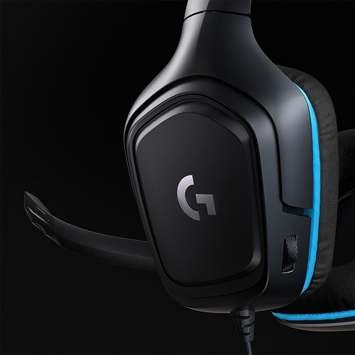 Logitech 981-000769 G432 7.1 Surround Sound Wired Gaming Pro Microphone, Headphone and Headset