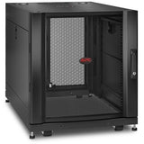 APC AR3003 APC AR30003 NetShelter SX Server Rack Enclosure 25.9"H 23.6"W 35.4"D, 12U, Black