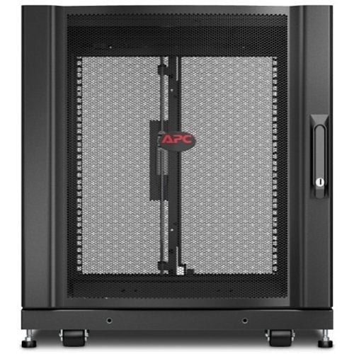 APC AR3003 APC AR30003 NetShelter SX Server Rack Enclosure 25.9"H 23.6"W 35.4"D, 12U, Black