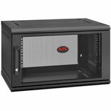 APC AR106SH4 Electric NetShelter WX 6U Single Hinged Wall-mount Enclosure 400mm Deep