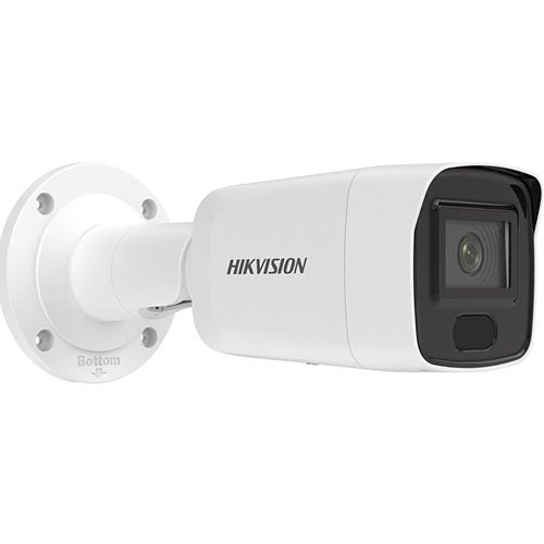 Hikvision PCI-B18F4S AcuSense 8MP IR Fixed Bullet IP Camera, 4mm Lens, White