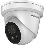 Hikvision PCI-T15F2S AcuSense 5MP IR Turret IP Camera, 2.8mm Fixed Lens, White