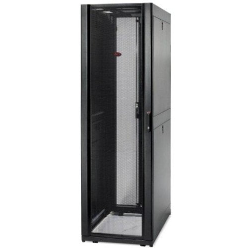 APC AR3100 NetShelter SX Server Rack Enclosure, 1991mm x 600mm x 1070mm (78.39" x 23.62" x 42.13" D), 42U, Black