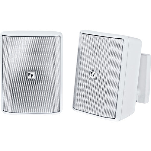 Electro-Voice EVID-S4.2T 4" 2-Way 70/100V Commercial Loudspeaker (Pair, White) F.01U.332.733