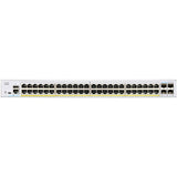 Cisco Business CBS350-48P-4X 48-Port Gigabit PoE+ Compliant Managed Network Switch with SFP+ (370W)