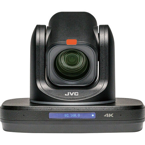 JVC KY-PZ510NBU Ultra Wide Angle 4K60P HEVC Auto-Tracking PTZ Camera with 3G-SDI, HDMI, USB, IP Output, Black