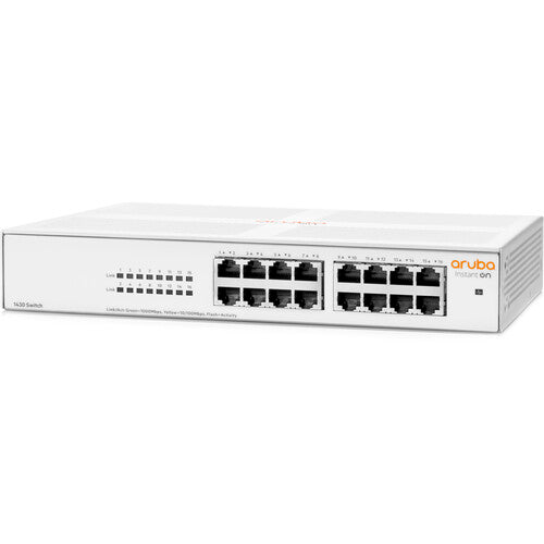 Aruba Instant On R8R47A#ABA 1430 16-Port Unmanaged Switch