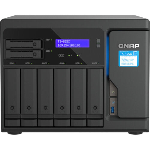 QNAP TS-855X-8G-US Diskless 8 Bay NAS