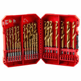 MILWAUKEE 48-89-4672 SHOCKWAVE Impact Duty™ RED HELIX™ Titanium Drill Bit Set