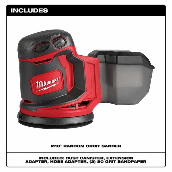 MILWAUKEE 2648-20 M18™ Random Orbit Sander