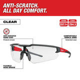 MILWAUKEE  48-73-2010 Safety Glasses with Anti-Scratch Lenses