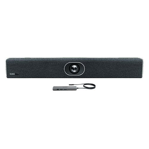 Yealink UVC40-BYOD All-in-one USB Video Bar for Small and Huddle Rooms with BYOD Box, 133° Wide Angle Lens