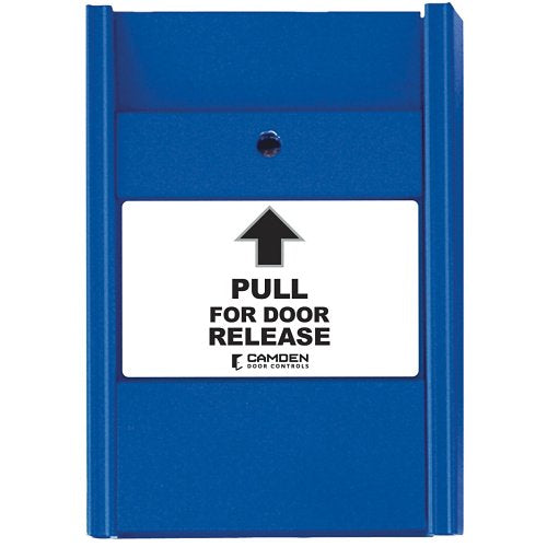 Camden CM-701U-PC CM-700 Series 'Universal' Blue Pull Stations