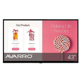 AVARRO V2-P43ES 43" Pro E Series 4K Ultra HD LED Commercial Display