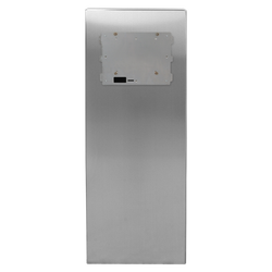 PEDESTAL PRO MX-SS-12S 54" Stainless Pedestal - ButterflyMX 11.6" Surface Video Intercom