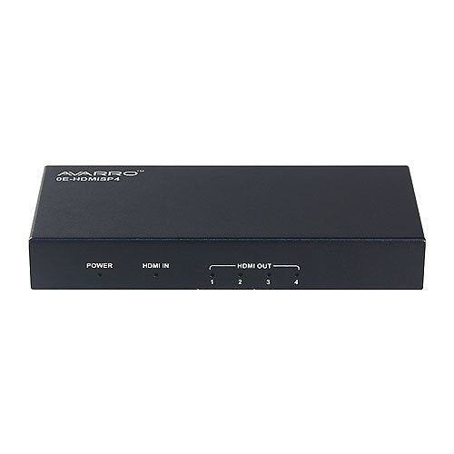 AVARRO 0E-HDMISP4 1 x 4 4K at 60Hz HDMI Splitter with Scaler