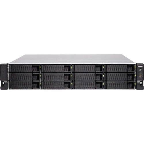 QNAP TS-H1277XU-RP-3700X-128G-US QuTS Hero Edition 12-Bay NAS Enclosure