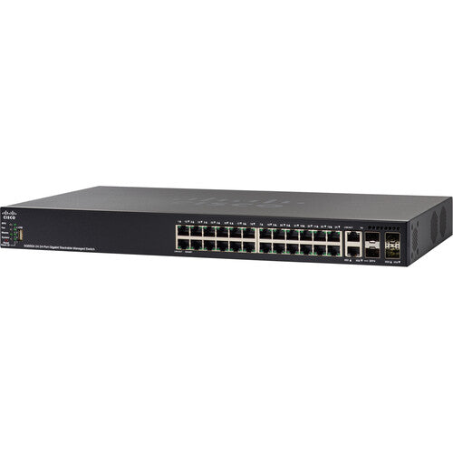 Cisco SG550X-24MPP 24-Port Stackable Managed Switch