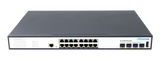 Silarius SIL-B16M3POE1G300 16 Ports 10/100/1000Mbps Gigabit Layer3 Managed PoE+ switch with 4 Ports 10G SFP+ Uplink,1USB, 1 Console, 6KV surge protection,300W,rack mount installation