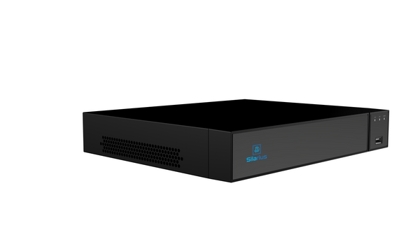 Silarius Pro Series SIL-NVR4CHPOE8 9CH total, 4-Channels 4K POE NVR Gigabit, NVR, 8TB HDD