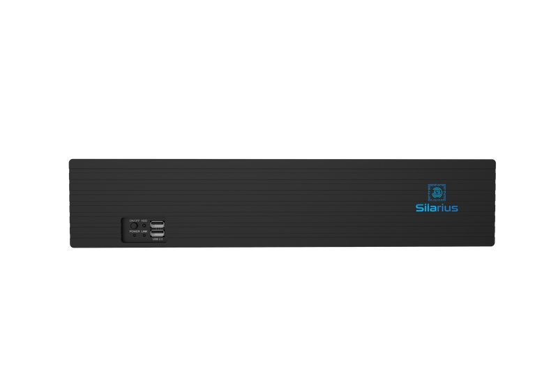 Silarius Pro Series SIL‐NVR64CH2 64CH 4K NVR Gigabit, 2TB HDD