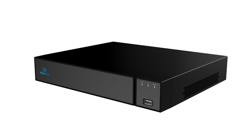 Silarius Pro Series SIL-NVR9CH2 4K NVR 9CH total, 2TB HDD