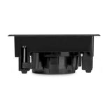 Fusion® 010-02300-11 FM Series  7.7" 200-Watt Square Black Flush Mount Marine Speakers