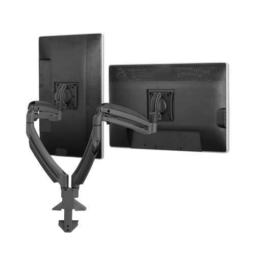 CHIEF K1D220B K1D DYNAMIC DESK CLAMP MOUNT 2MONITORS