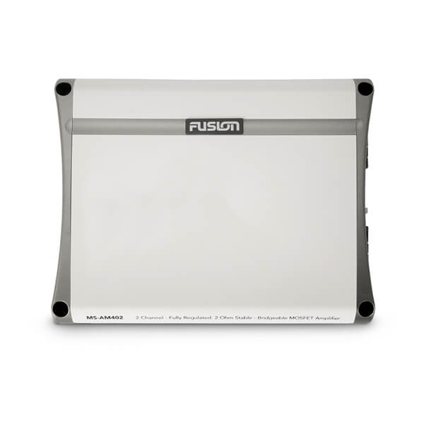 Fusion® 010-01499-00 AM Series 400-Watt 2 Channel Marine Amplifier