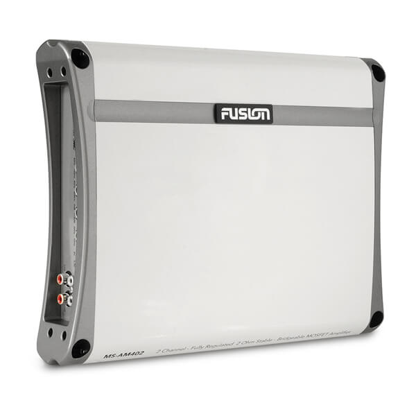 Fusion® 010-01499-00 AM Series 400-Watt 2 Channel Marine Amplifier