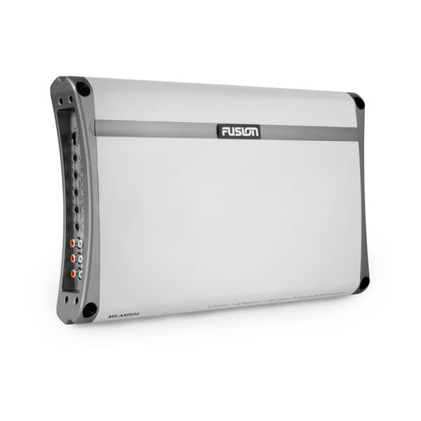 Fusion® 010-01500-00 AM Series 500-Watt 4 Channel Marine Amplifier