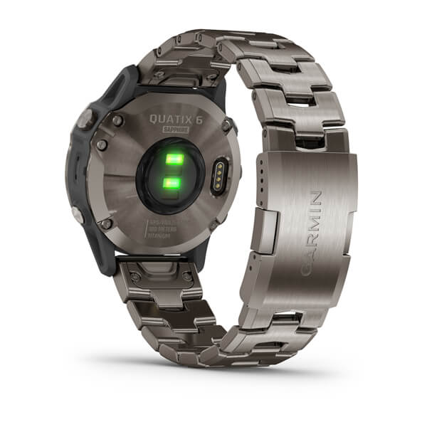 quatix® 010-02158-94 6 Titanium Titanium Gray with Titanium Band