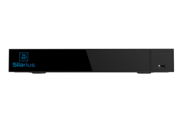 Silarius Pro Series SIL-NVRAI168 36-Channels 4K AI NVR Gigabit 12MP Face Recognition, Face comparison, NVR, 8TB HDD