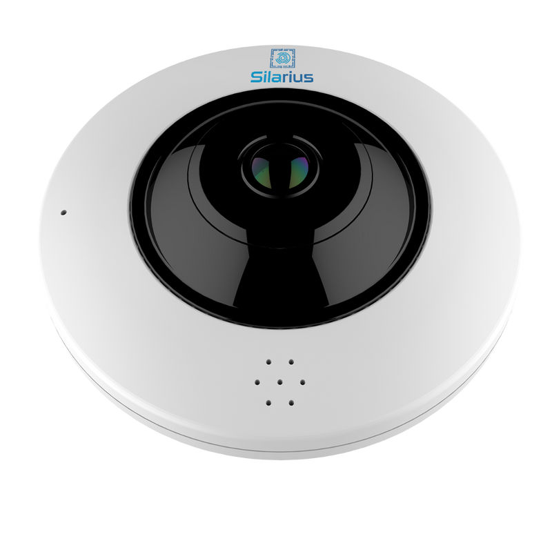 Silarius Pro Series SIL-F4MP 4MP WiFi Fisheye Camera 360 Degrees (NDAA Compliant)