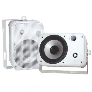 Pyle PDWR50W 6.5" Indoor/Outdoor Waterproof Speakers (White)