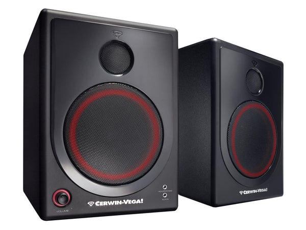 IN STOCK! Cerwin-Vega XD5 XD-5 - 5" Active Desktop Monitor System (Pair)