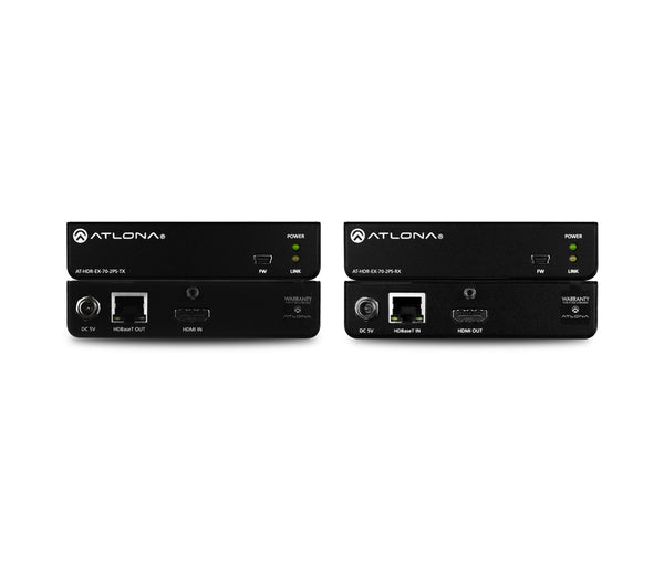 Atlona® AT-HDR-EX-70-2PS 4K HDR Transmitter & Receiver Set