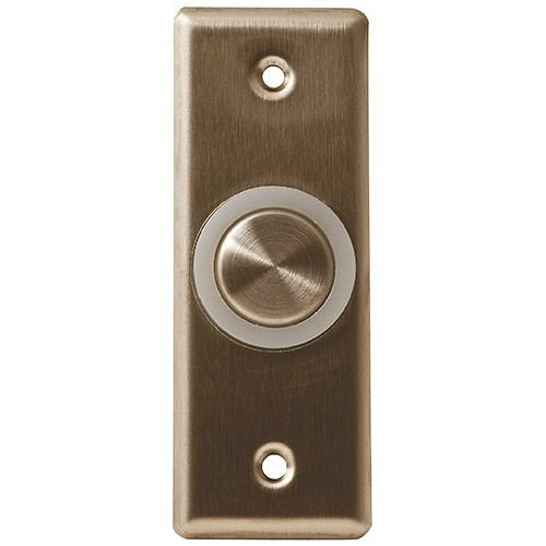 Camden CM-9610 Illuminated Piezoelectric Push Button, Narrow Faceplate, Blank