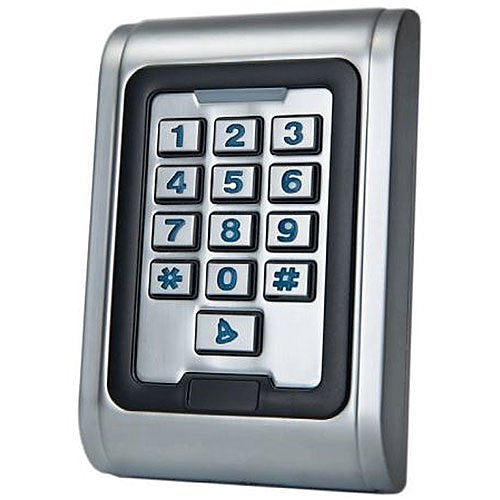 Camden CV-550SPK Weather/Vandal Resistant Keypad with Proximity Reader, Silver, Replaces CV-634W