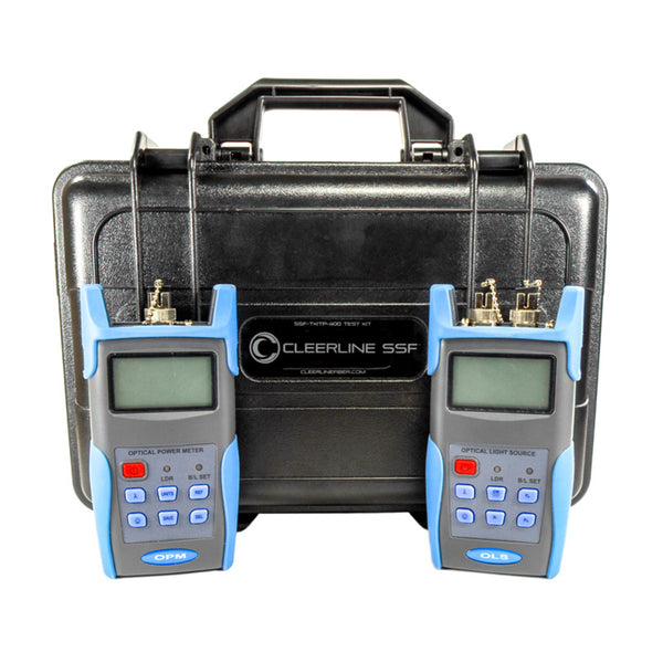 Cleerline SSF-TKITP-400 Professional DB Loss Kit with Hard Case & Data Record