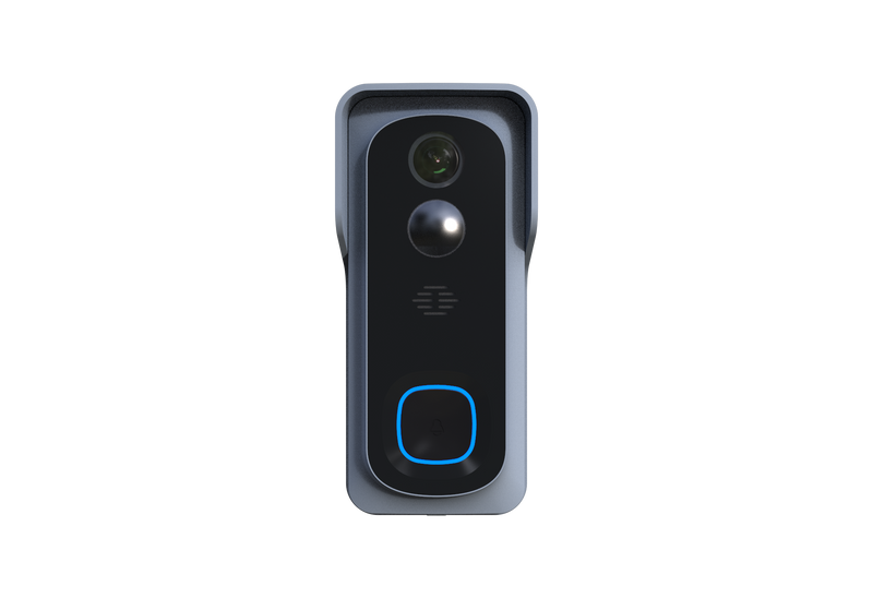 Silarius SIL-DOORBELL2MPBSDB 2MP, WiFi Battery Powered Smart Doorbell Camera + Chime (Outdoor IP65), Cloudedge app , includes 32GB MicroSD card