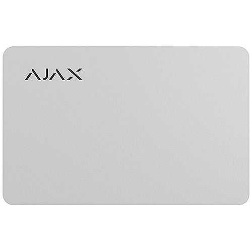 AJAX 42834.89.WH Contactless Card, 100-Piece, White