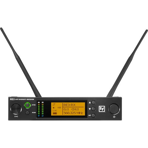 Electro-Voice RE3-ND96-6M Wireless Handheld Microphone System with ND96 Wireless Mic (6M: 653 to 663 MHz)