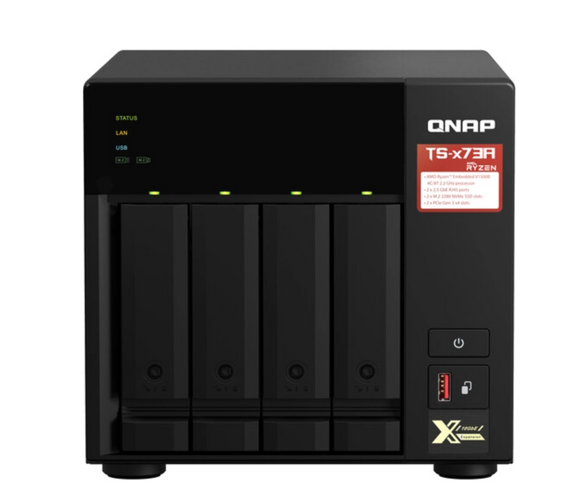 QNAP TS-473A-8G-US 4-Bay NAS Enclosure