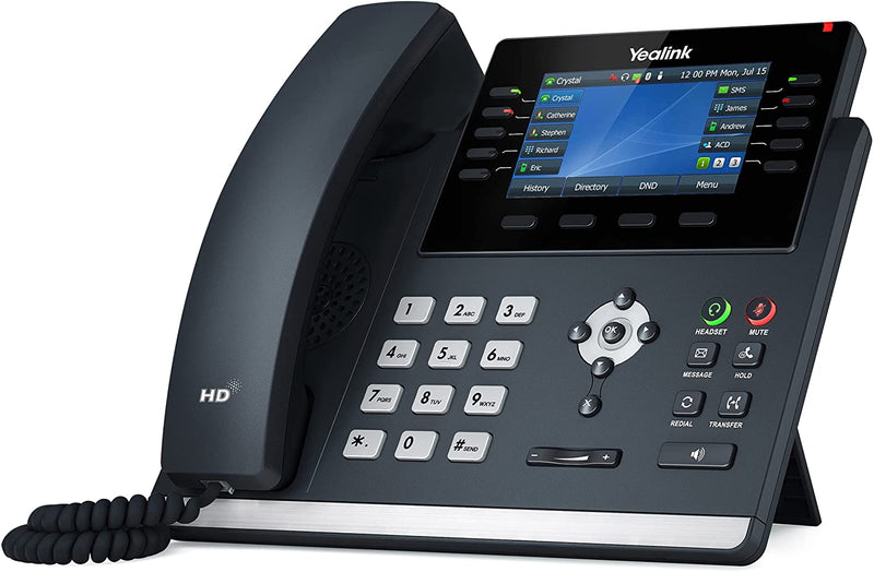 Yealink SIP-T46U - VoIP phone with caller ID - 3-way call capability