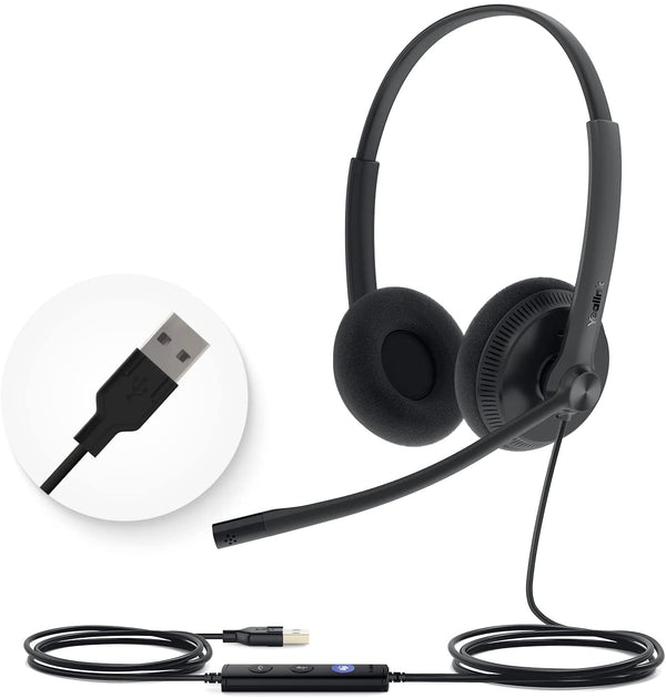 Yealink UH34 Dual USB Wired Headset