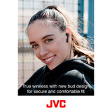 IN STOCK! JVC HA-A8TW In-Ear True Wireless Stereo Bluetooth® Earbuds with Microphone and Charging Case (White)