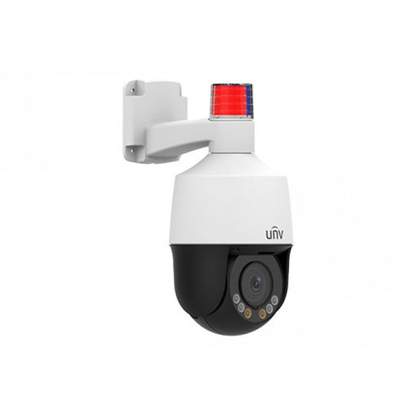 Uniview IPC675LFW-AX4DUPKC-VG 5 Megapixel LightHunter Active Deterrence Mini PTZ Camera with 4X Lens