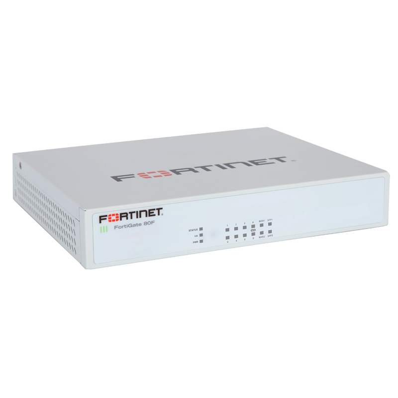 Fortinet FG-80F-BDL-950-36 FortiGate-80F Hardware plus 24x7 FortiCare and FortiGuard Unified Threat Protection (UTP) - 3 Year